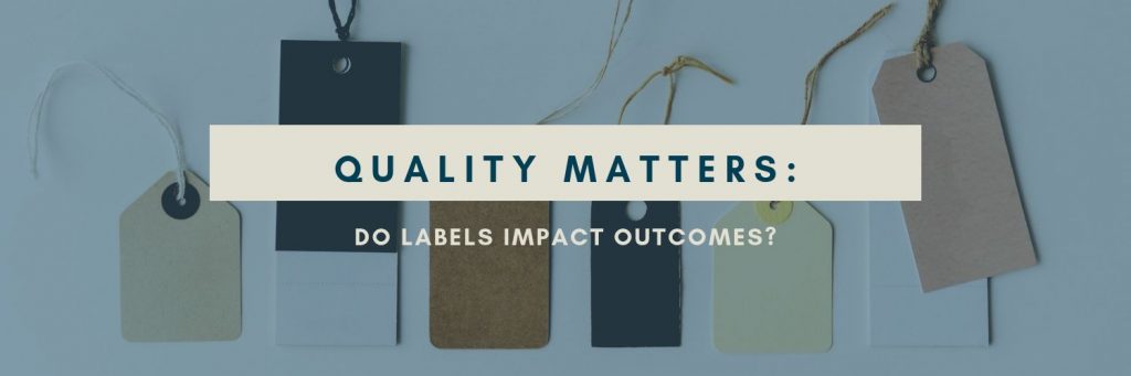 Quality Matters: What Labels Reflect the Best Cardiology Outcomes?