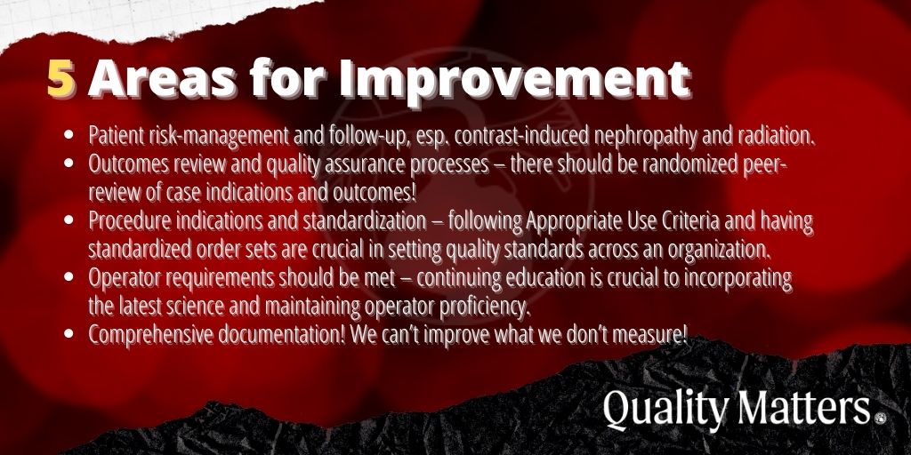 5 areas for cath lab quality improvement - quality matters.